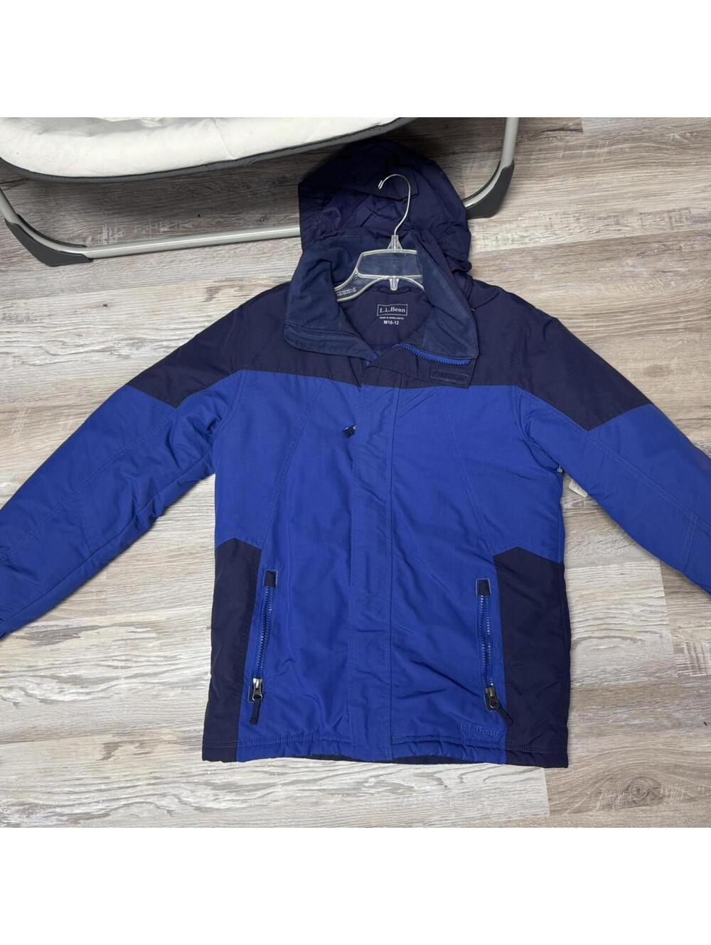 L.L.Bean Kid's Blue and Navy Jacket